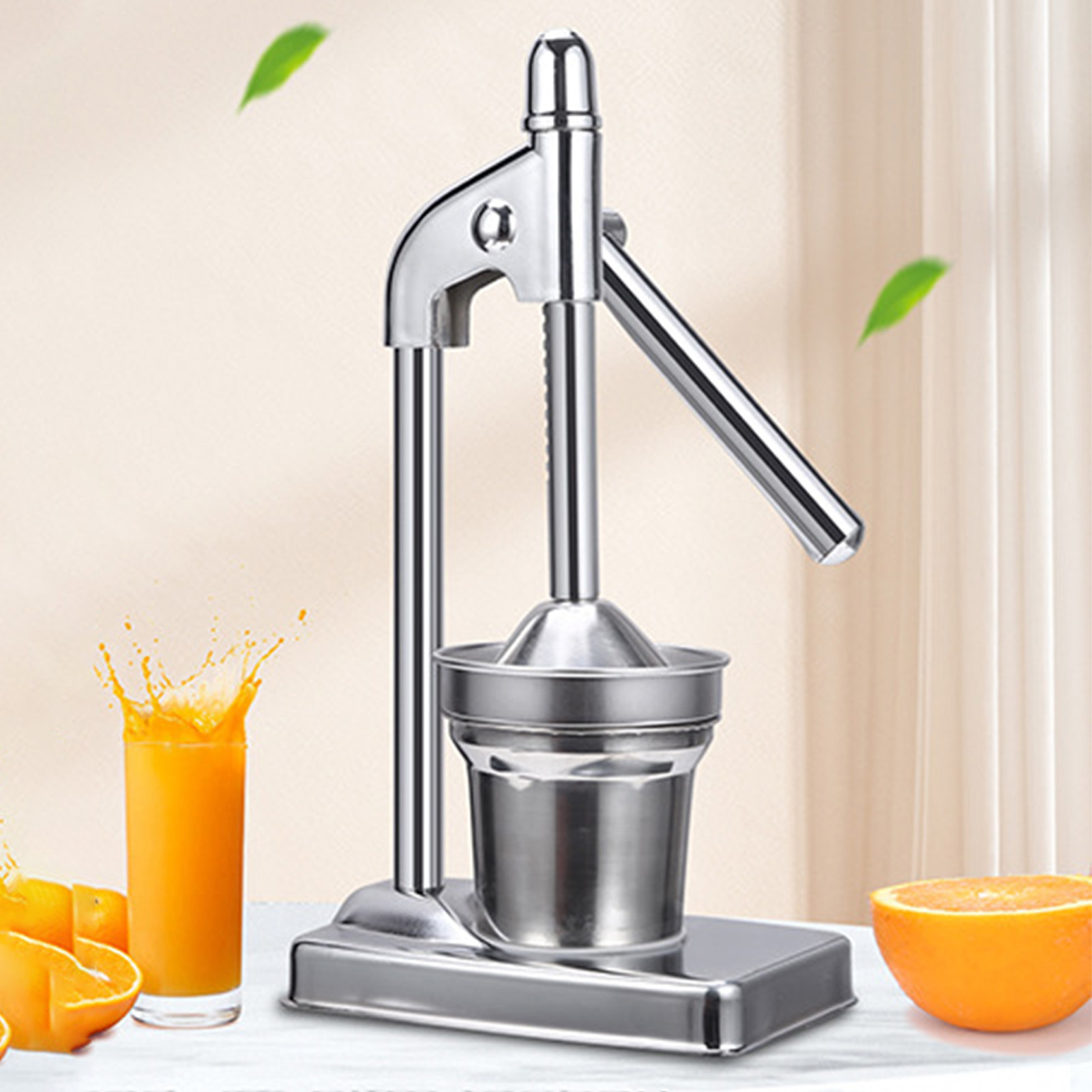 Citrus Juicer Bar - Exprimidor Manual de acero inoxidable para