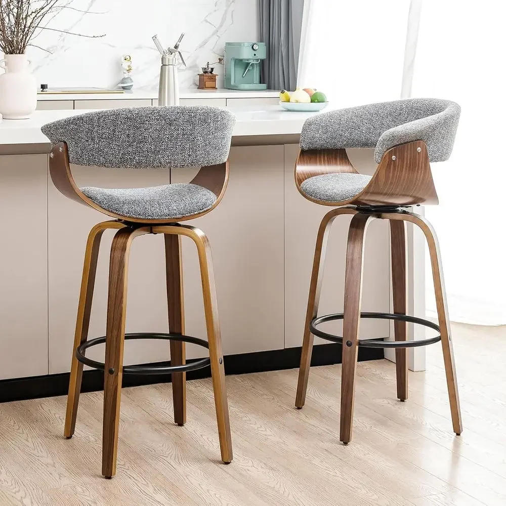 Home Bar Stools - Juego de 2 Taburetes de Bar