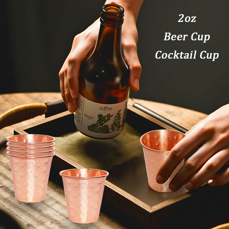 Mule Copper Mug - Juego de 4/6 tazas de cerveza