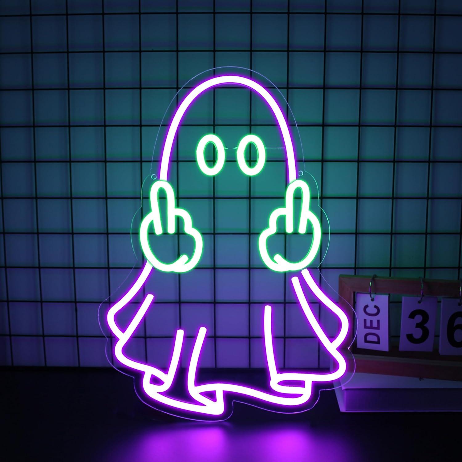 Home Bar Signs - Letrero Luminoso LED USB con Efecto