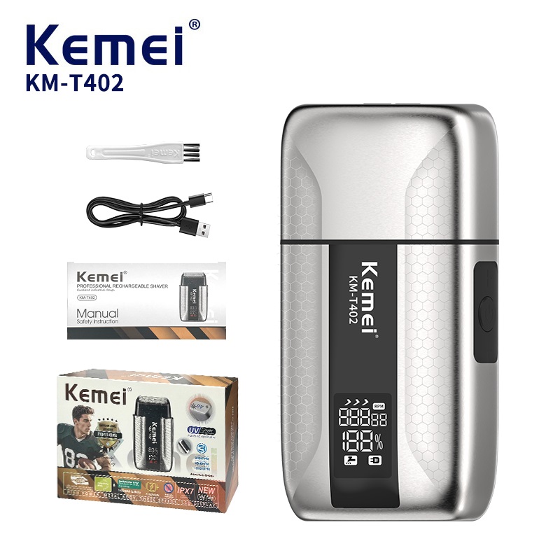 Speed Pourer Cap - Afeitadora Profesional Kemei T402 para Hombre,