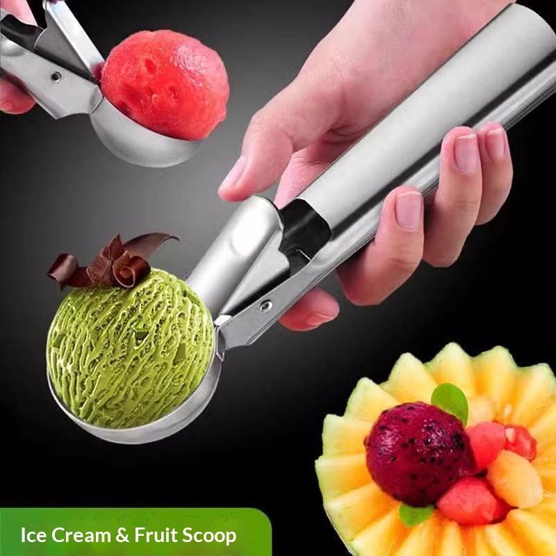 Ice Pick Pick - Cuchara de Acero Inoxidable para Helado