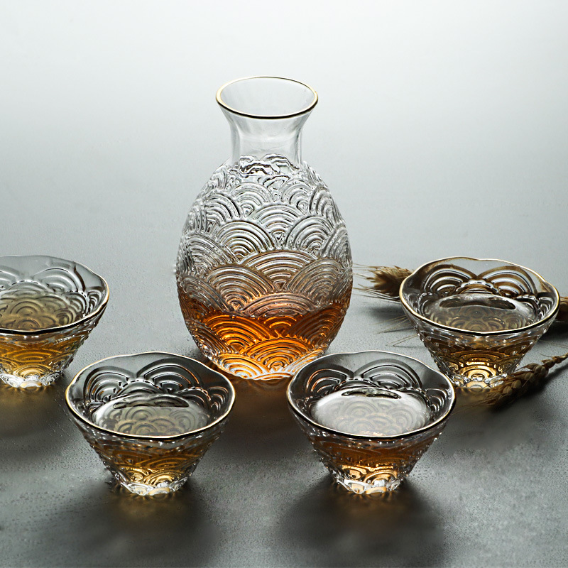 Home Bar Set - Juego de Vasos de Sake Japoneses,