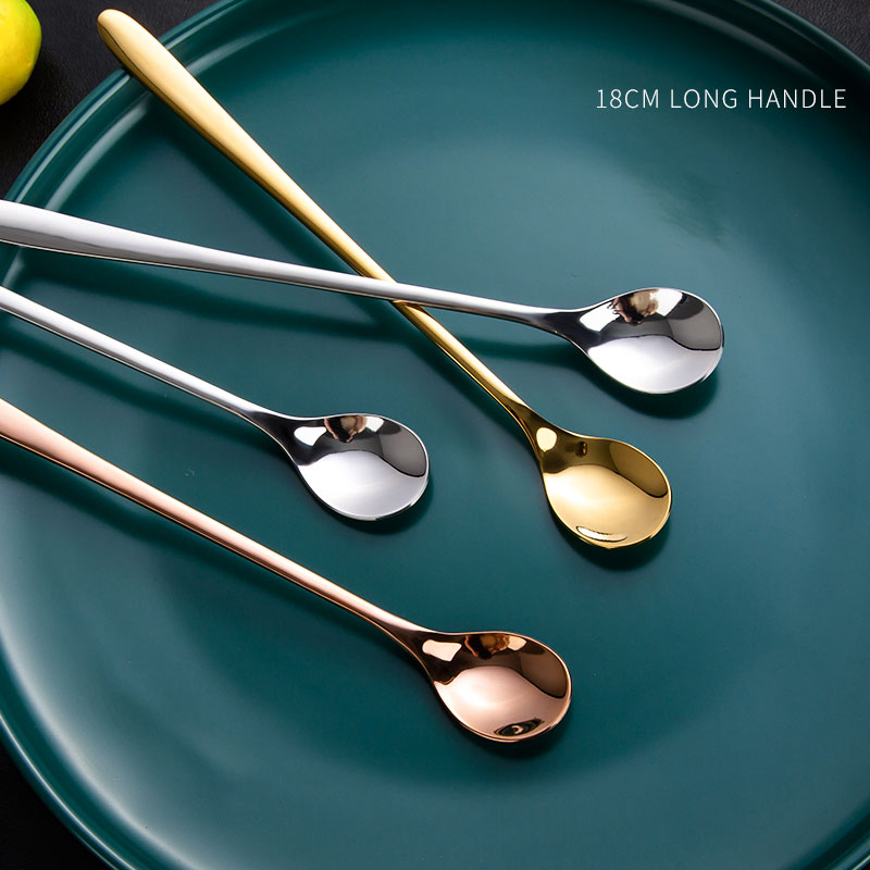 Ice Pick Pick - GIANXI-cuchara de café con mango largo