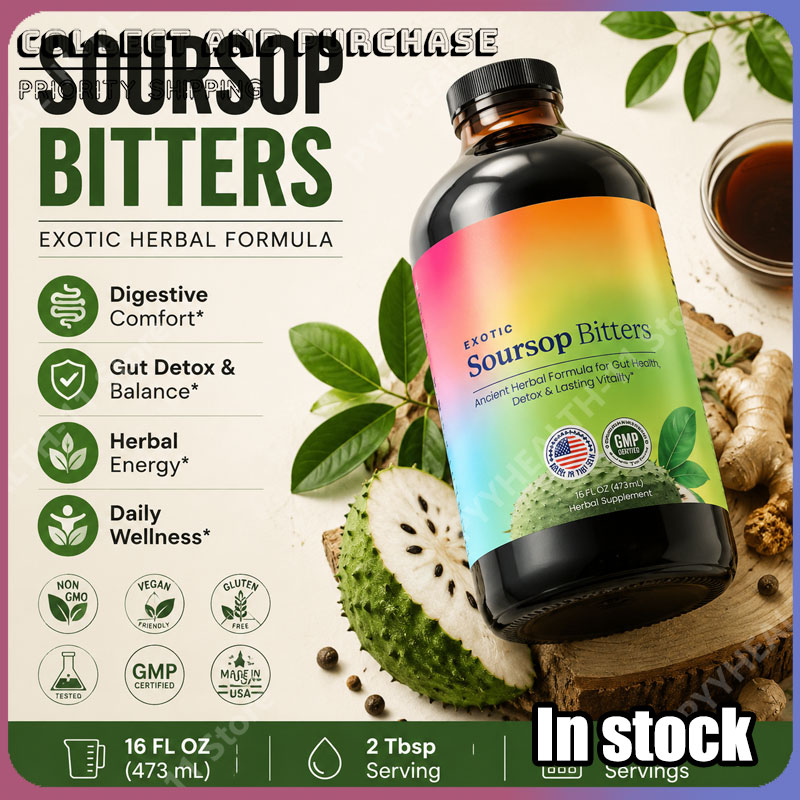 Bitters Bottle Set - Líquido Amargo de Guanábana 16 Fl