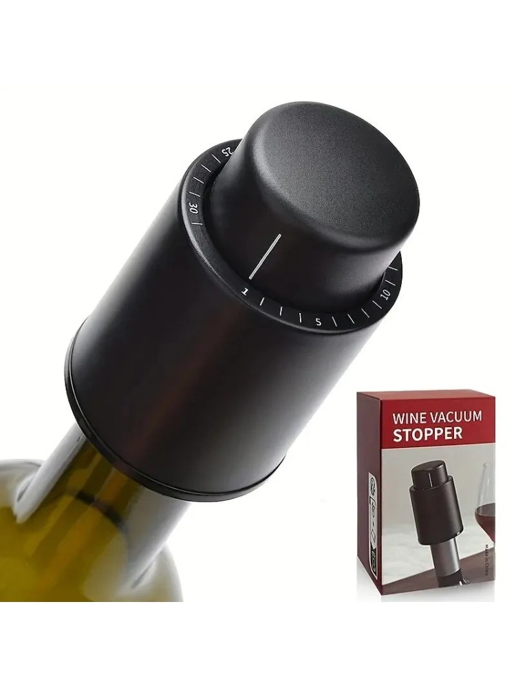 Wine Preservation Pump - Bomba de vacío, tapa de ahorro