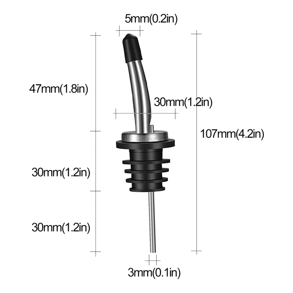 ABNL Vertedores de acero inoxi - Speed Pourer Cap reseña y precio
