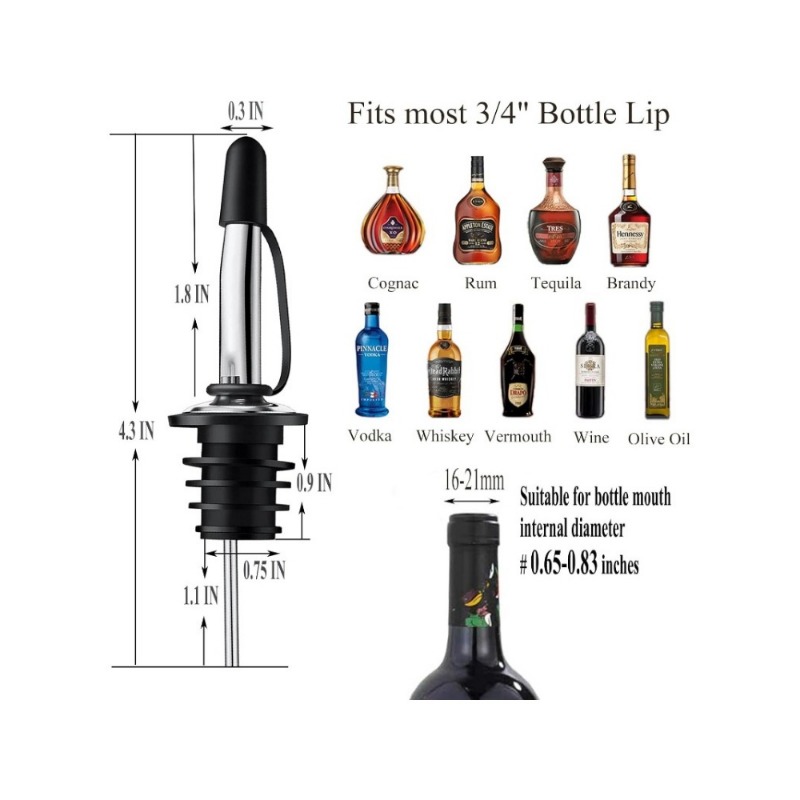 Boquilla para verter licor par - Speed Pourer Cap reseña y precio