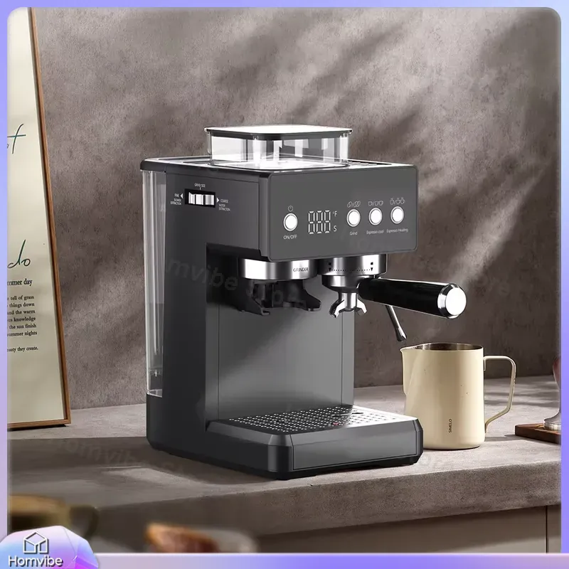 Cafetera Espresso Semiautomáti - Home Barista reseña y precio