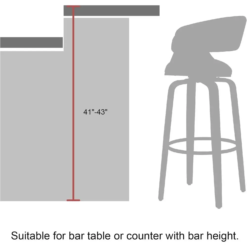 Juego de 2 Taburetes de Bar Gi - Home Bar Stools reseña y precio