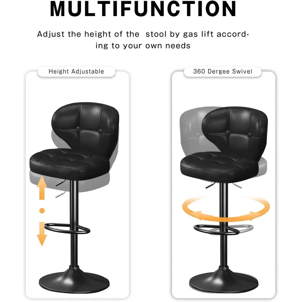 Juego de 2 Taburetes de Bar Gi - Home Bar Stools reseña y precio