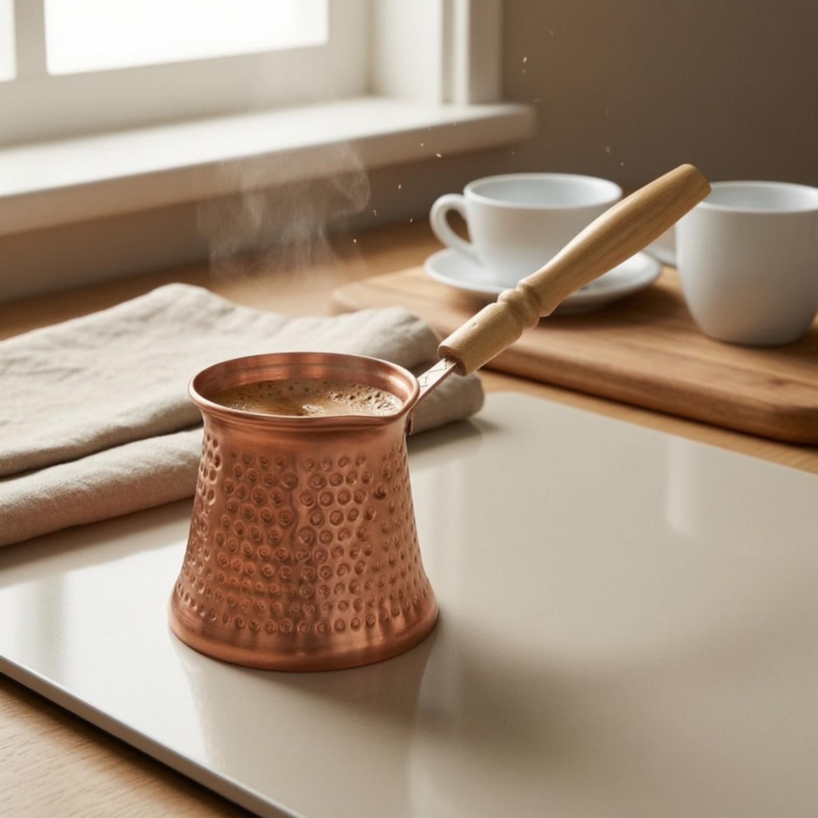 Cafetera Turca Ibrik Martillad - Home Barista reseña y precio