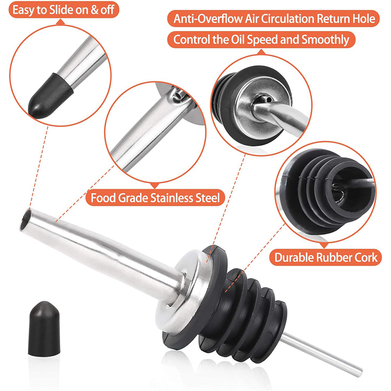 LMETJMA-vertedores de botellas - Speed Pourer Cap reseña y precio