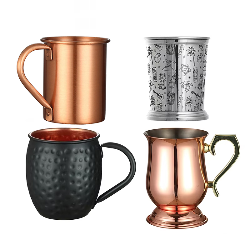 Taza de cobre martillado chapa - Mule Copper Mug reseña y precio