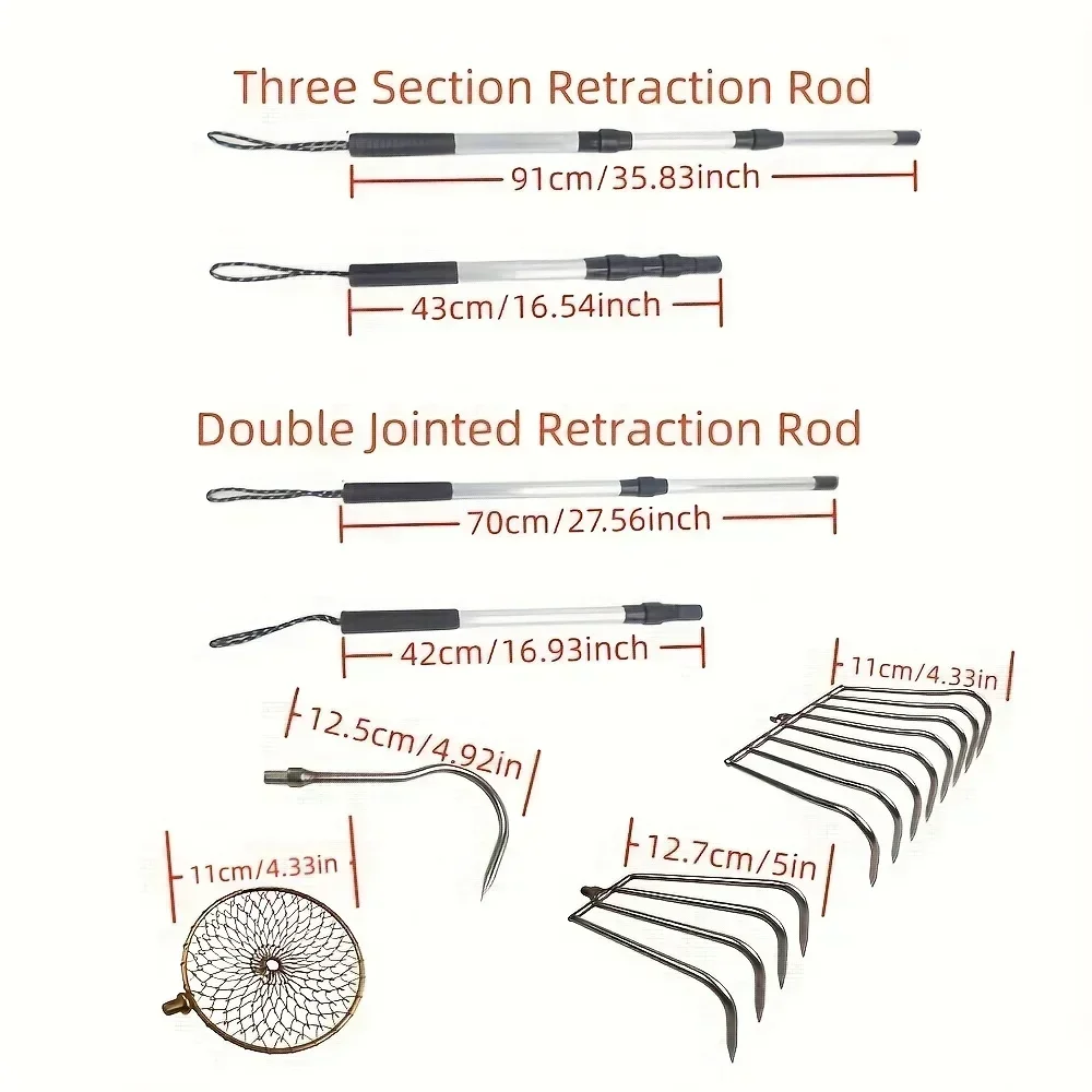 1 caña de pescar telescópica d - Ice Pick Pick reseña y precio