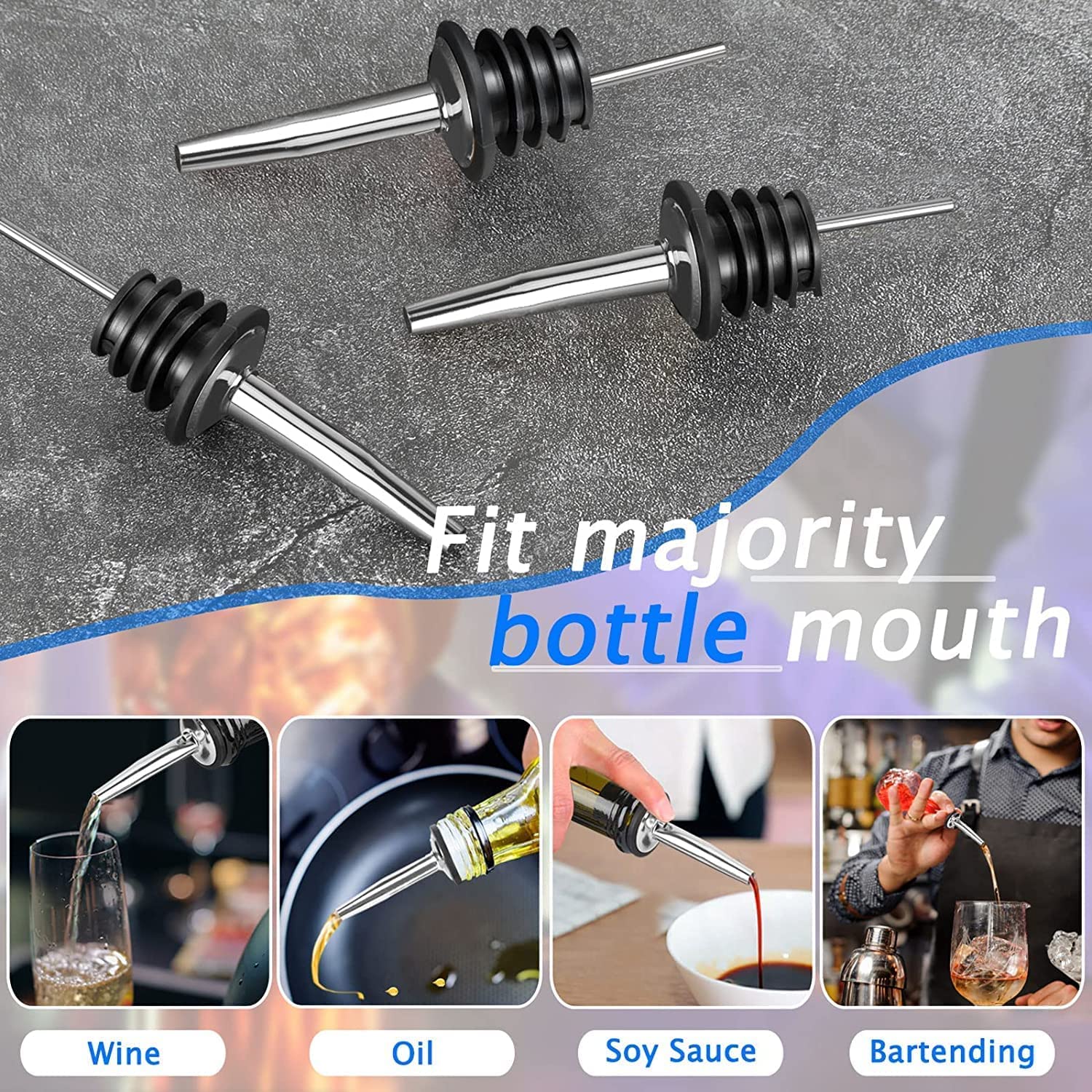 Vertedor de licor para botella - Speed Pourer Cap reseña y precio