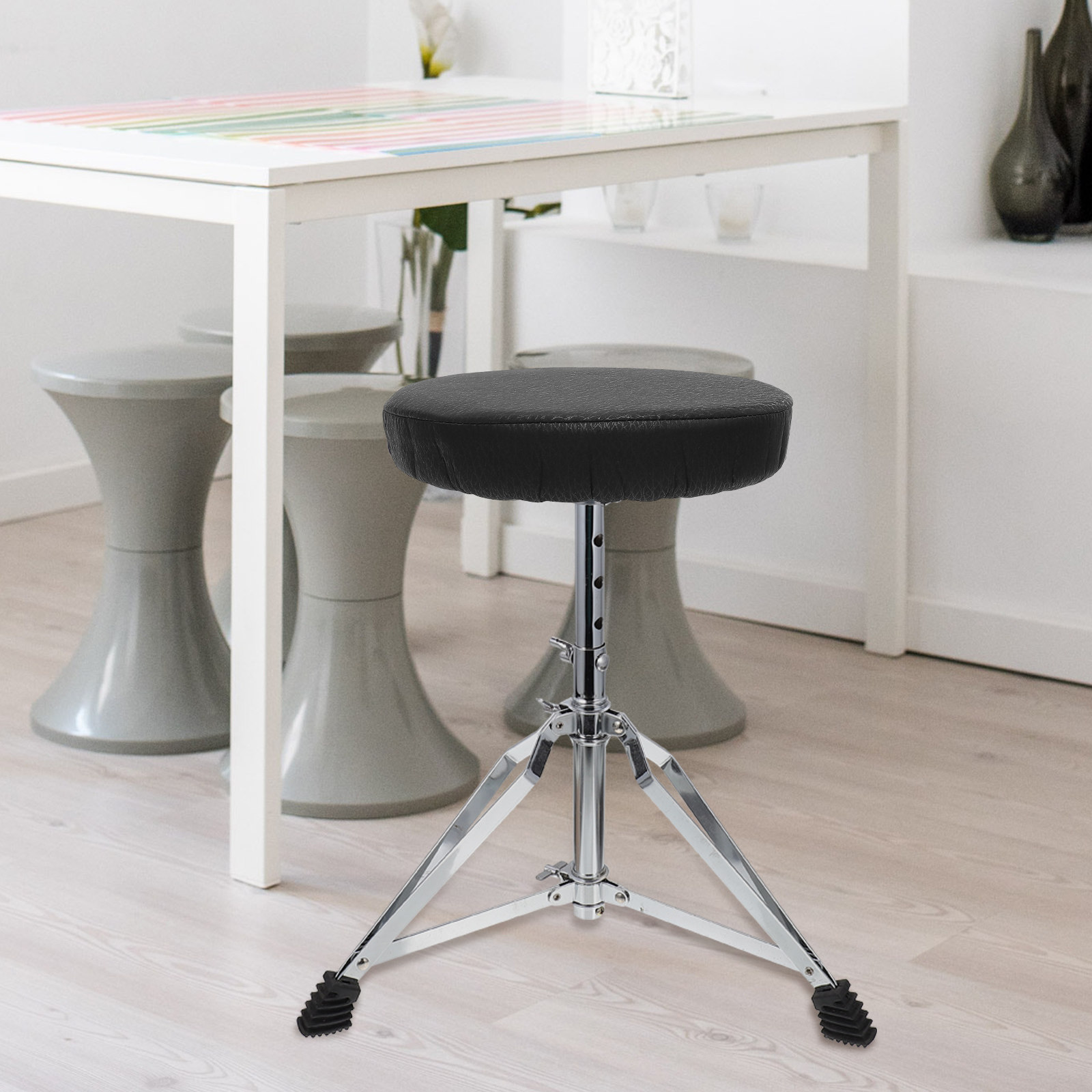 Funda elástica negra para tabu - Home Bar Stools reseña y precio