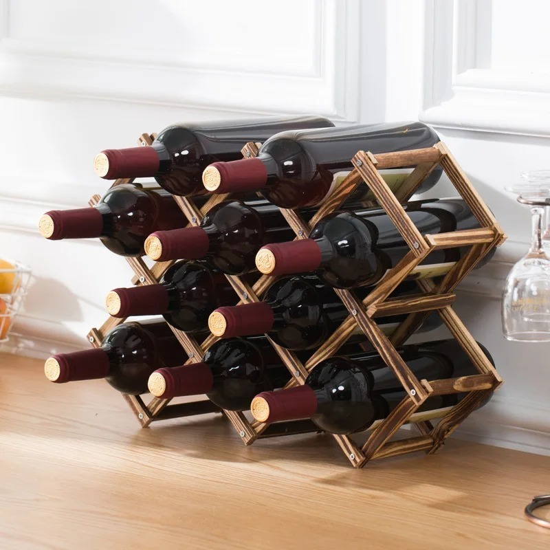 Estantes apilables para almace - Home Bar Shelf reseña y precio