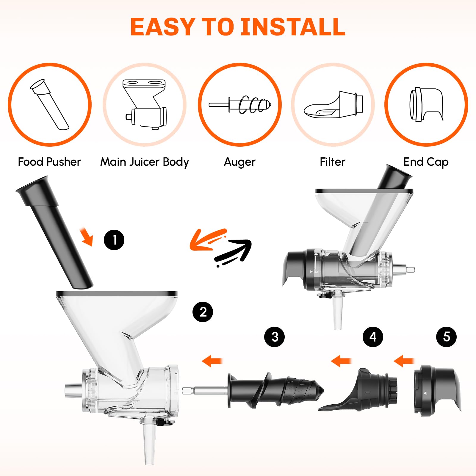 Accesorio de Exprimidor Mastic - Citrus Juicer Bar reseña y precio