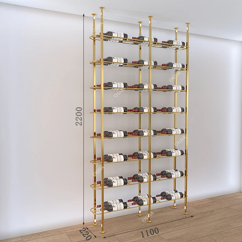 Estante de exhibición de metal - Home Bar Shelf reseña y precio